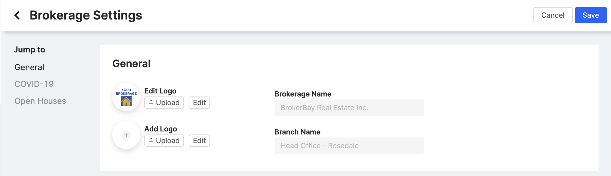 How to Update Your Brokerage's Logo & Information BrokerBay Help Center